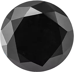Black moissanite