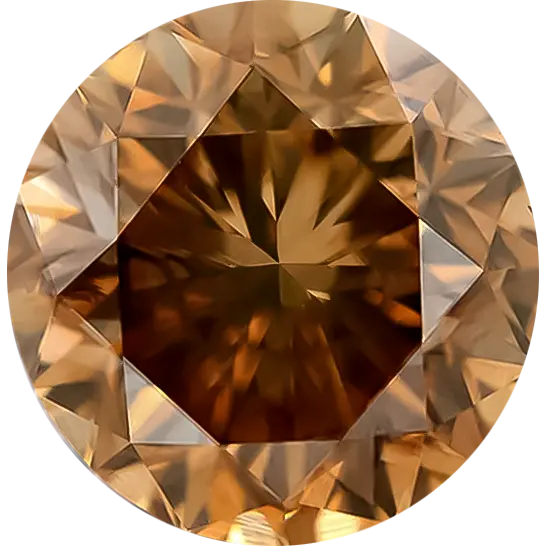 A brown diamond